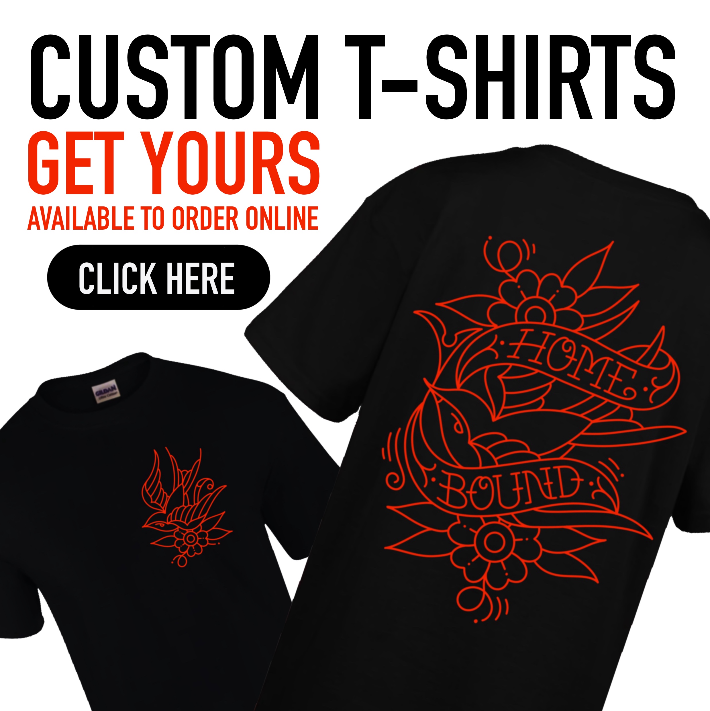 Tattoo t-shirt, old school tattoo, traditional tattoo Traditional tattoo t-shirt. Daniel Franco Soho tattoo artist. London