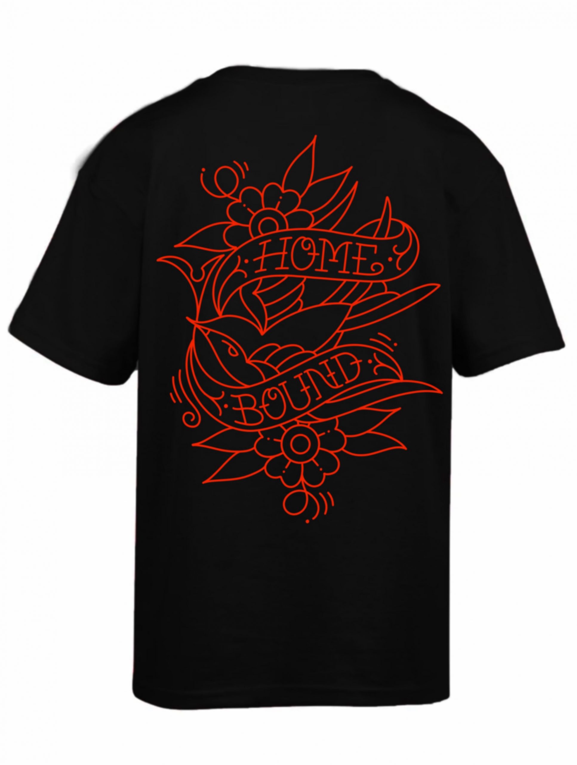 Traditional tattoo t-shirt. Daniel Franco Soho tattoo artist. London